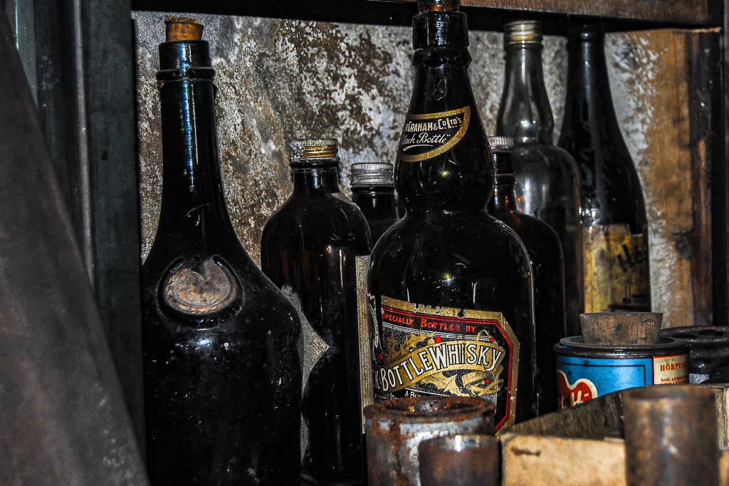 RUINS 7 - Black Bottle Whiskey