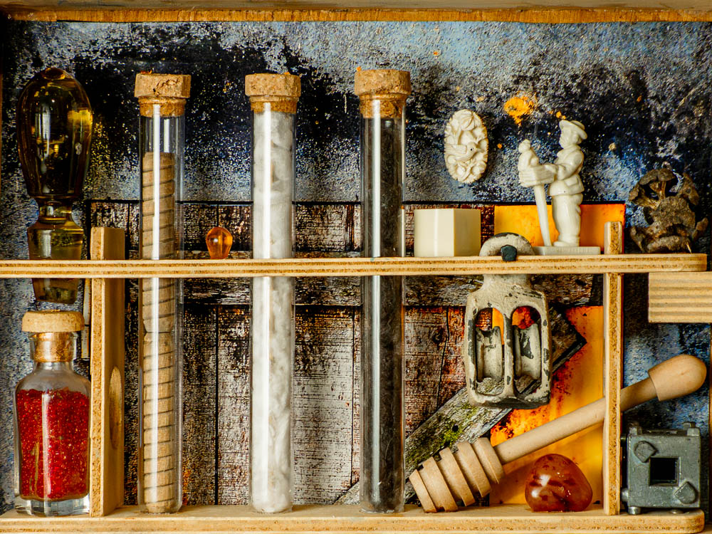 Alchemical Musings -Alchemist's Traveling Box 3